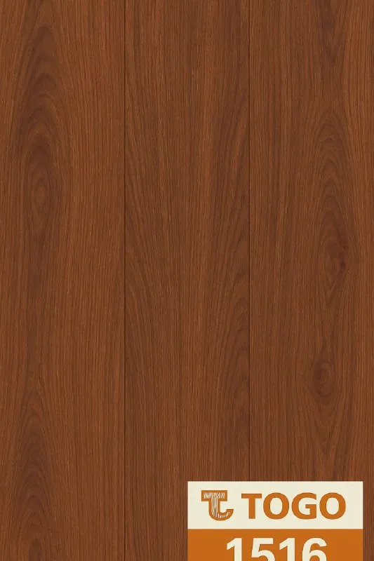 کفپوش PVC توگو کد 1516 رنگ فندقی ابعاد 15×90