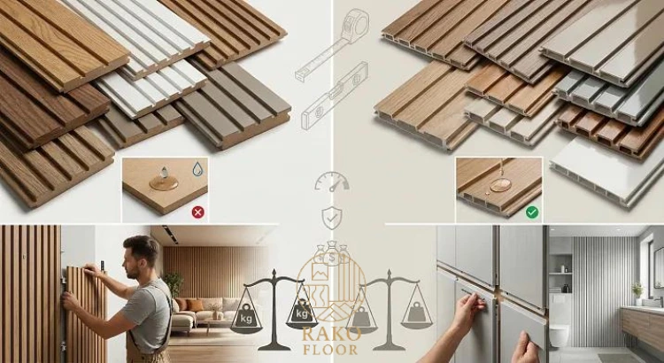 مقایسه دیوارپوش ام دی اف و پی وی سی